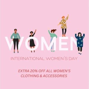 EXTRA 20% OFF ALL WOMEN’S CLOTHING & ACCESSORIES